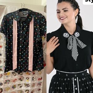 Hell Bunny hearts shirt